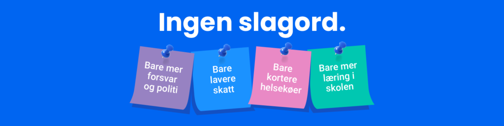 Ingen slagord